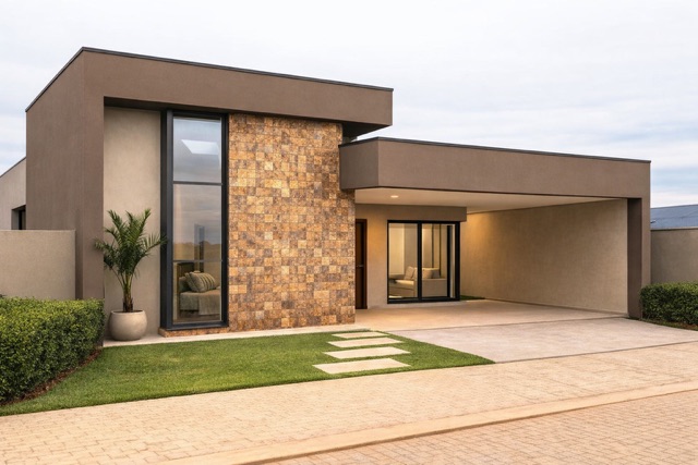 Casa com 250m² 3 quartos e 2 banheiros, à venda, no bairro Residencial Veneza em Nova Mutum