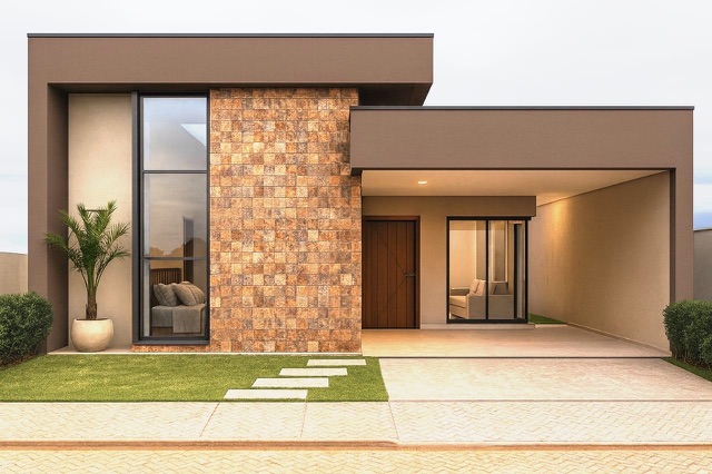 Casa com 250m² 3 quartos e 2 banheiros, à venda, no bairro Residencial Veneza em Nova Mutum
