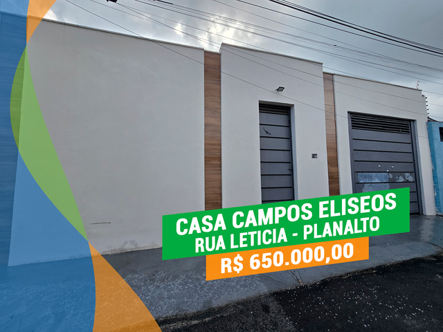Foto do Casa - Casa Conj. Campos Eliseos - 3Qts/1St - Planalto | Apartamentos Manaus Imobiliária