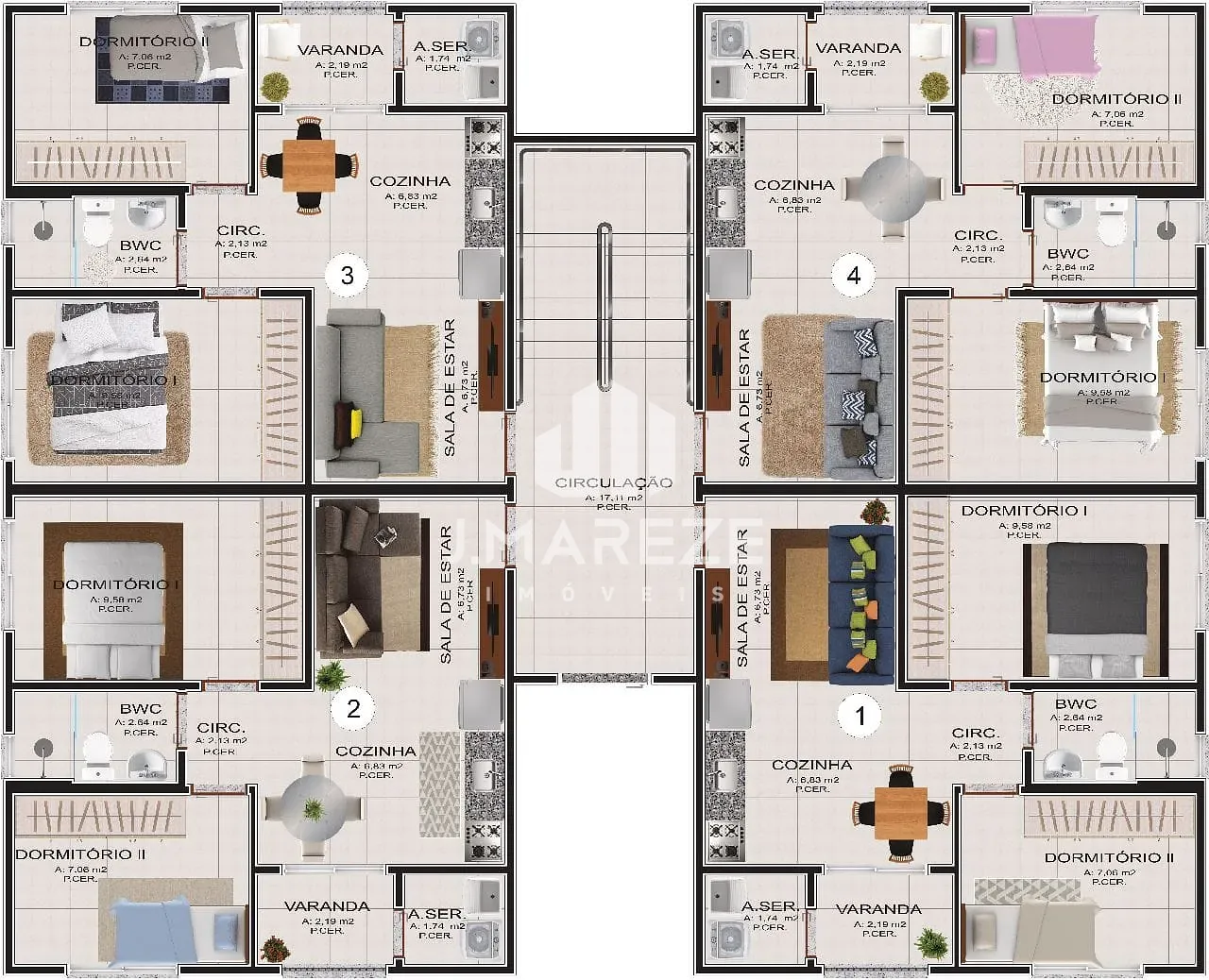 Casa, 2 quartos, 42 m² - Foto 5