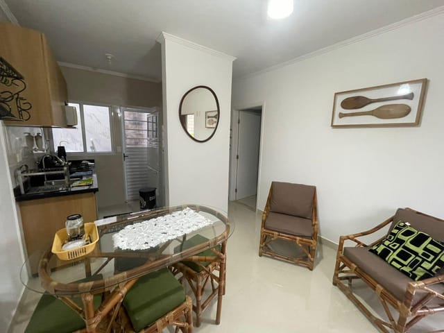 Foto do Casa - Casa para Locação 2 Quartos, 1 Suite, 1 Vaga, 68M², PRAINHA, CARAGUATATUBA - SP | MARÉ MANSA | Necta Serviços Imobiliários Ltda