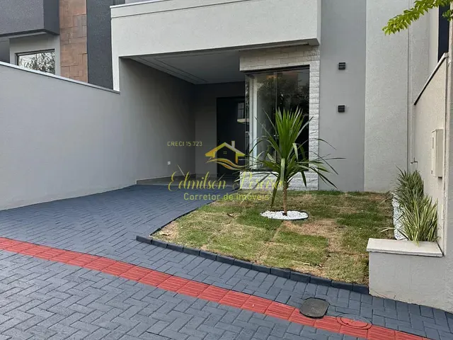 Casa com 126m² 3 quartos e 2 banheiros, à venda, no bairro Jardim Ecoville I em Cambé