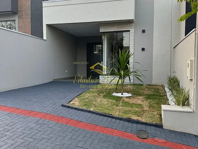 Casa com 126m² 3 quartos e 2 banheiros, à venda, no bairro Jardim Ecoville I em Cambé