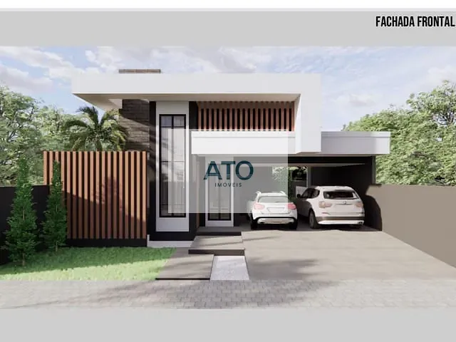 Casa 3 quartos e 3 banheiros, à venda, no bairro bosque da Mata em Tijucas