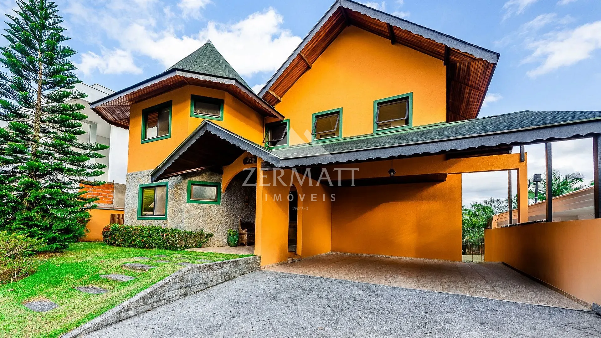 Casa à venda 4 Quartos, 3 Suites, 4 Vagas, 395M, Itoupava Central, Blumenau - SC | Terreno no Gold — foto 2