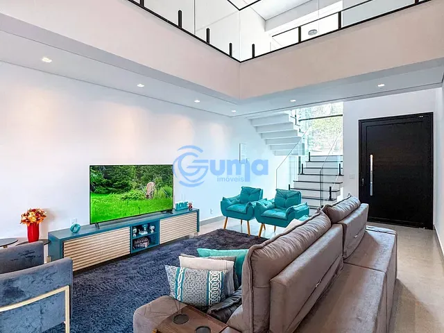 Casa com 401m² 3 quartos e 5 banheiros, à venda, no bairro Condomínio Residencial Euroville II em Bragança Paulista