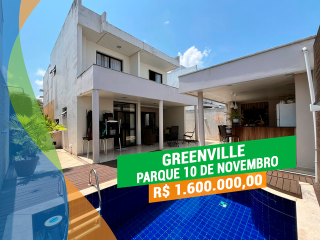 Casa 3 quartos e 4 banheiros, à venda, no bairro Parque 10 de Novembro em Manaus