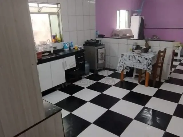 Casa com 125m² 3 quartos e 2 banheiros, à venda, no bairro Jardim Zaira em Mauá