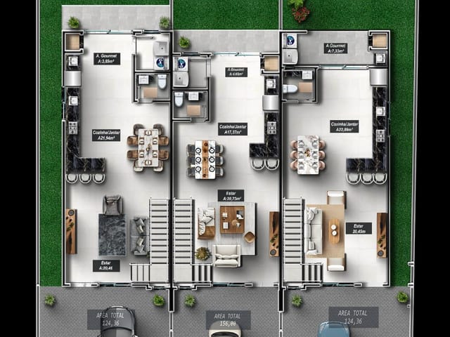 Casa com 132m² 3 quartos e 3 banheiros, à venda, no bairro Ingleses do Rio Vermelho em Florianópolis