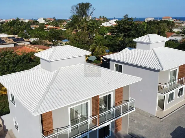 Casa com 80m² 2 quartos e 3 banheiros, à venda, no bairro Jardim Atlântico Leste (Itaipuaçu) em Maricá