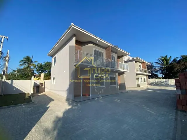 Casa com 80m² 2 quartos e 3 banheiros, à venda, no bairro Jardim Atlântico Leste (Itaipuaçu) em Maricá