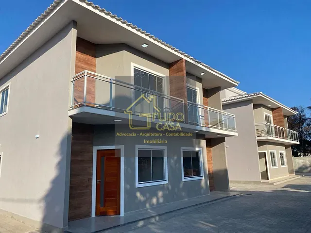 Casa com 80m² 2 quartos e 3 banheiros, à venda, no bairro Jardim Atlântico Leste (Itaipuaçu) em Maricá