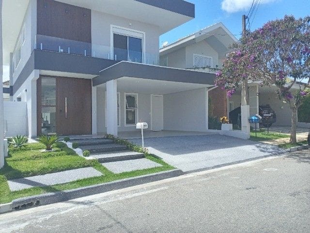 Foto do Casa - Casa Sobrado no Condomínio Floradas da Serra com 4 dormitórios à venda, 256 m² por R$ 1.700.000 - Urbanova - São José dos Campos/SP | RUSSI IMÓVEIS