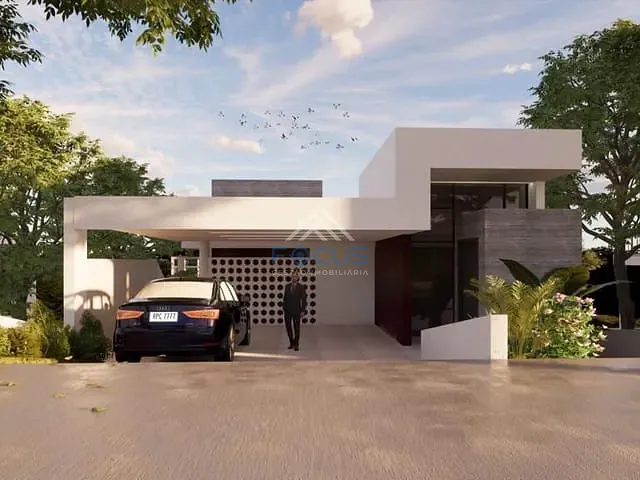 Casa com 350m² 3 quartos e 5 banheiros, à venda, no bairro Capivari em Louveira