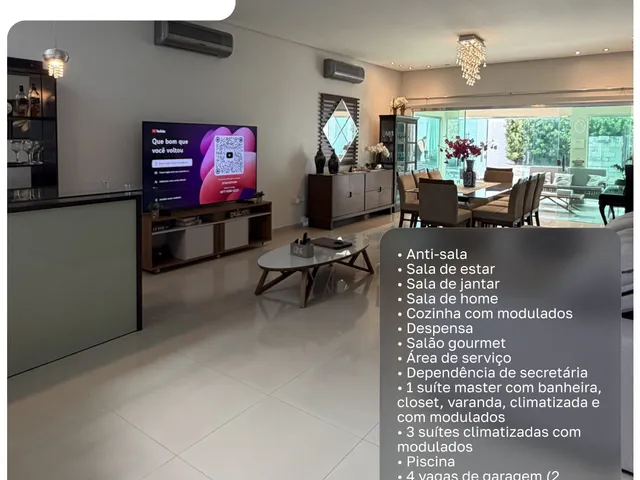 Casa com 600m² 4 quartos e 4 banheiros, à venda, no bairro Ponta Negra em Manaus