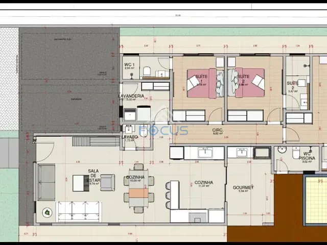 Casa com 300m² 3 quartos e 4 banheiros, à venda, no bairro São Venâncio em Itupeva