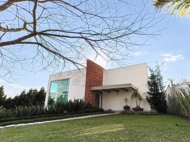Foto do Casa - Campo Comprido, Casa Condomínio West Side III, 476m² com Mezanino, Lago, Bosque, à venda, Curitiba, PR | Imobiliária GreenVille