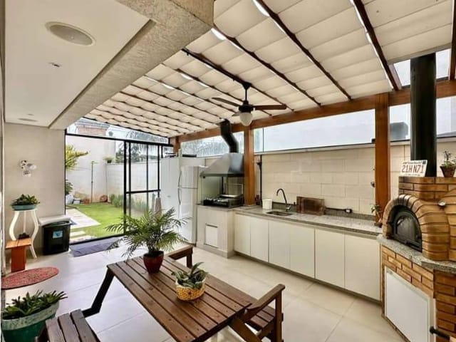 Foto do Casa - Casa, PORTEIRA FECHADA E PISCINA PRIVATIVA, no Condomínio Authentic, à venda, em Cotia | Casa Husti Imóveis