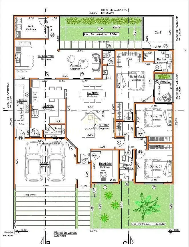 Casa, 3 quartos, 180 m² - Foto 29
