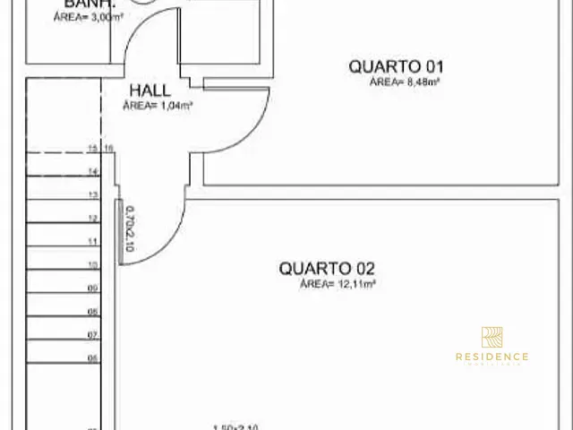 Casa 2 quartos e 2 banheiros, à venda, no bairro Santa Rita em Barra Mansa