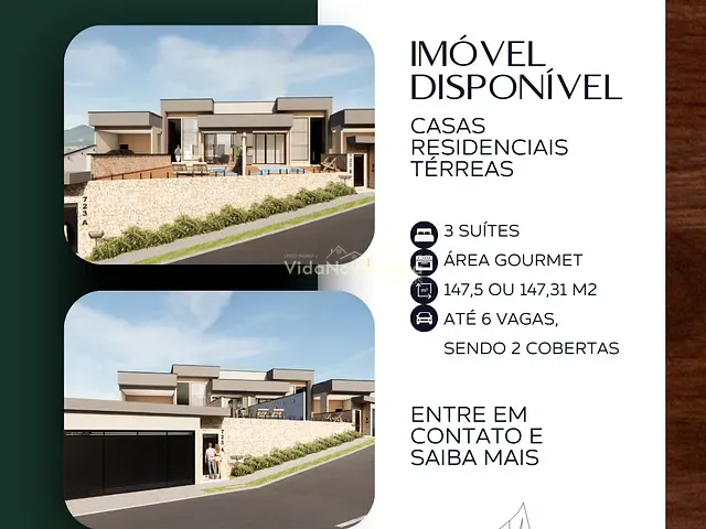Casa 3 quartos e 4 banheiros, à venda, no bairro Jardim dos Pinheiros em Atibaia