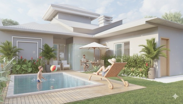 Casa com 253m² 3 quartos e 2 banheiros, à venda, no bairro Veneza em Nova Mutum