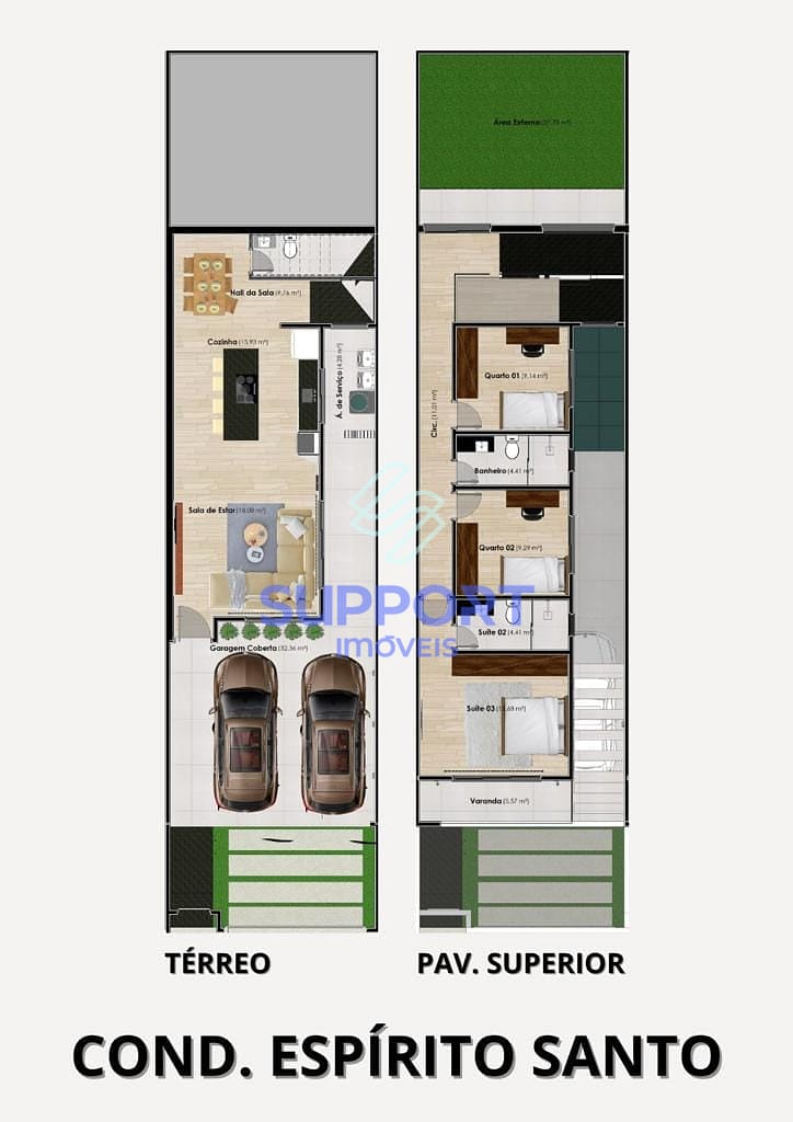 Casa, 3 quartos, 168 m² - Foto 4