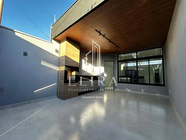 Casa com 150m² 3 quartos e 2 banheiros, à venda, no bairro Jardim Pérola em Santa Bárbara D'Oeste