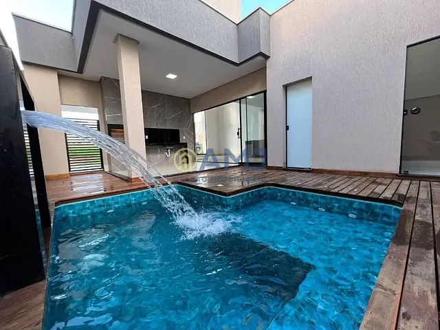 Casa com 300m² 3 quartos e 4 banheiros, à venda, no bairro Jardins Bolonha em Senador Canedo