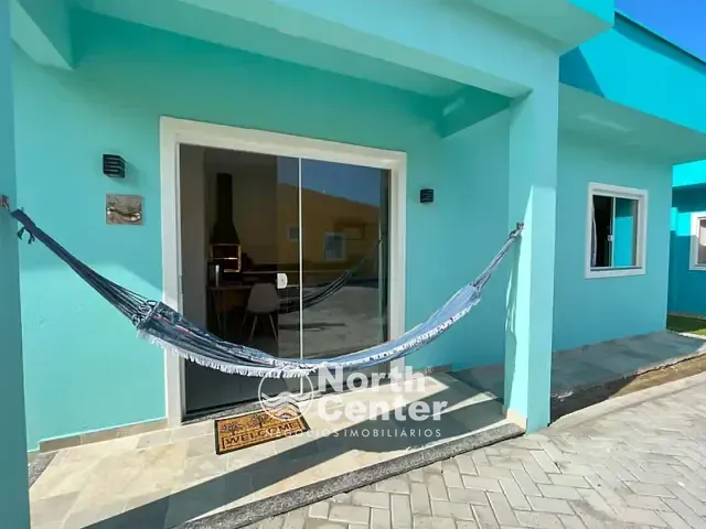 Casa 2 quartos e 1 banheiro, para alugar, no bairro Salinas em Balneário Barra do Sul