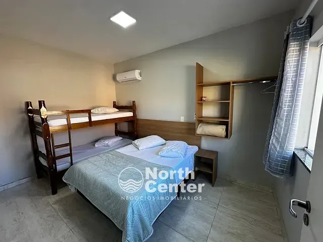 Casa 2 quartos e 1 banheiro, para alugar, no bairro Salinas em Balneário Barra do Sul