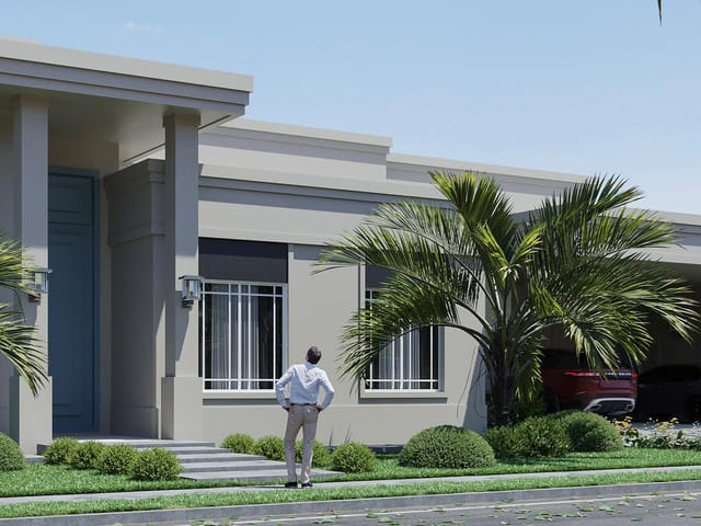 Foto do Casa - Casa à venda - Jardim Itália-  Cuiabá/MT, CONDOMÍNIO FLORAIS ITÁLIA, nova,  estilo neoclássica, 4 suítes, 732 m2 | Lyah Jaudy Imóveis