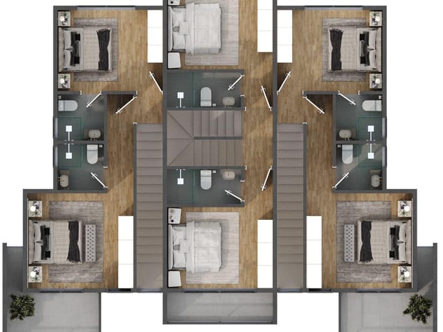 Casa com 92m² 2 quartos e 3 banheiros, à venda, no bairro Vargem Grande em Florianópolis
