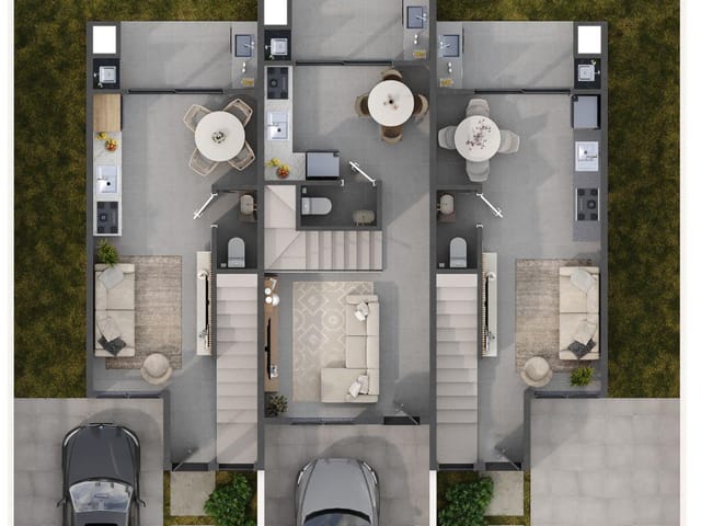 Casa com 92m² 2 quartos e 3 banheiros, à venda, no bairro Vargem Grande em Florianópolis