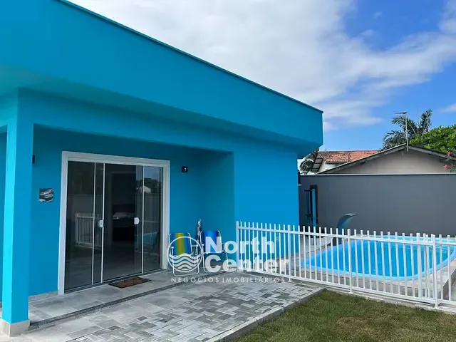 Casa 2 quartos e 1 banheiro, para alugar, no bairro Salinas em Balneário Barra do Sul