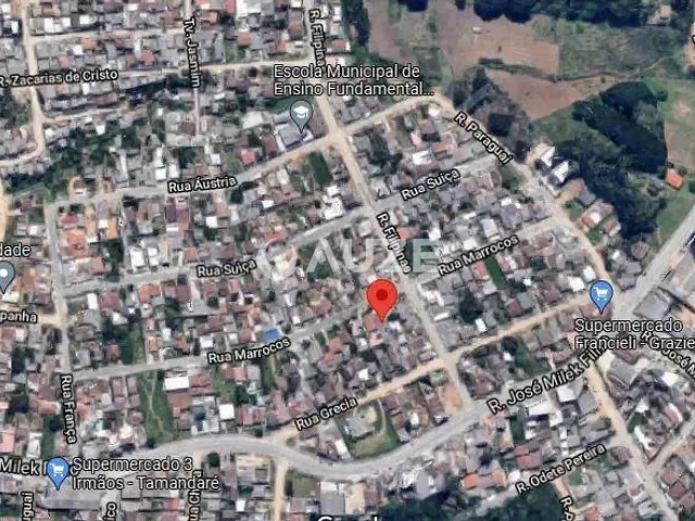 Casa com 135m² 2 quartos e 2 banheiros, à venda, no bairro Vila Graziela em Almirante Tamandaré