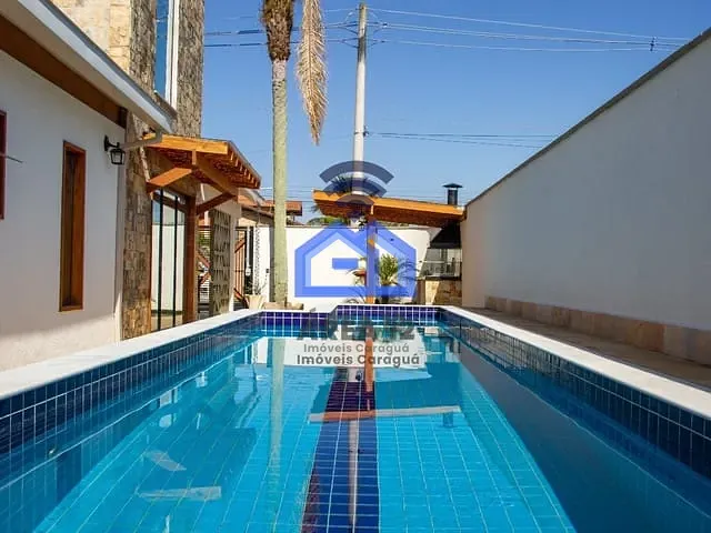 Casa com 444m² 3 quartos e 4 banheiros, à venda, no bairro Indaiá em Caraguatatuba