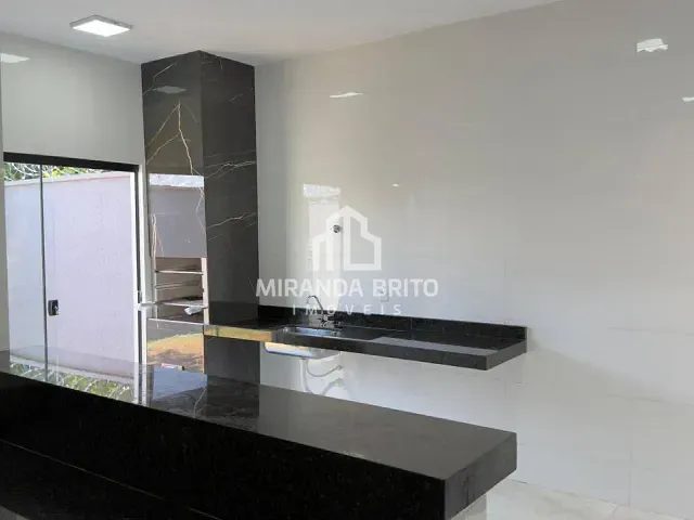 Casa 3 quartos e 3 banheiros, à venda, no bairro Residencial Solar Central Park em Aparecida de Goiânia