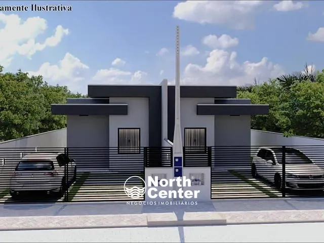 Casa com 163m² 2 quartos e 2 banheiros, à venda, no bairro Salinas em Balneário Barra do Sul