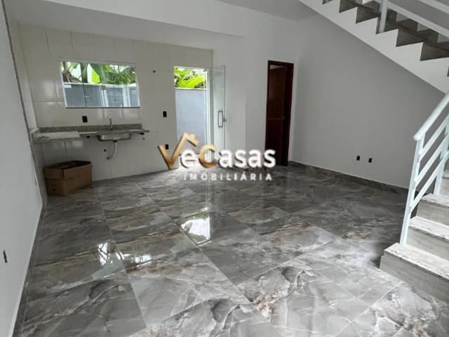Casa com 80m² 2 quartos e 3 banheiros, à venda, no bairro Cidade Beira Mar em Rio das Ostras