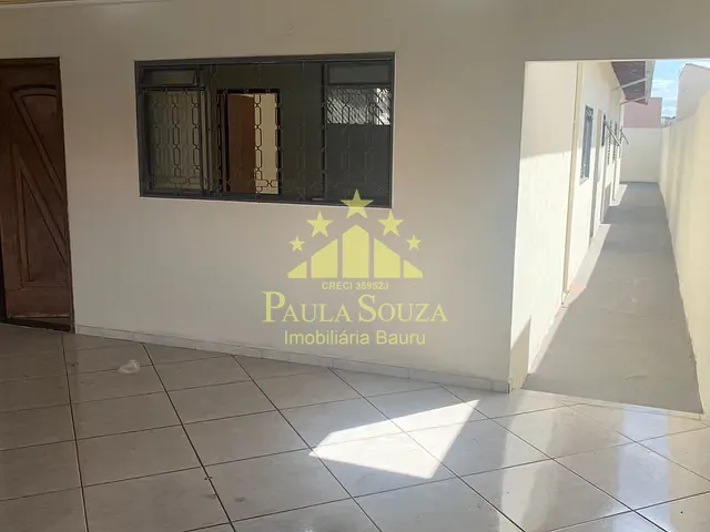Casa 3 quartos e 2 banheiros, para alugar, no bairro Vila Pacífico em Bauru