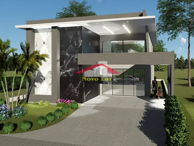 Casa 3 quartos e 4 banheiros, à venda, no bairro Cidade Alpha em Eusébio