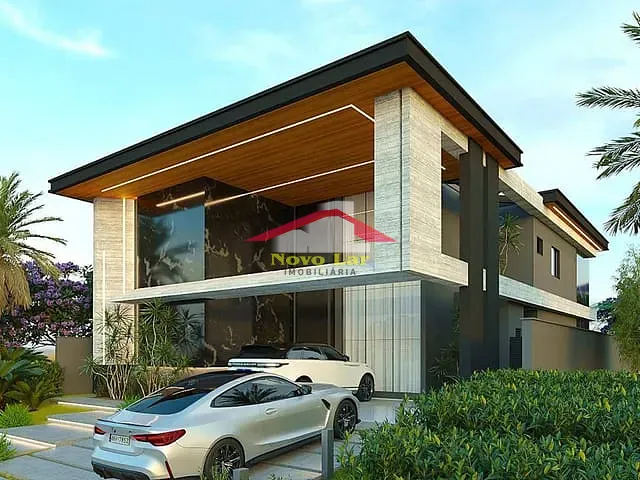 Casa com 450m² 5 quartos e 6 banheiros, à venda, no bairro Cidade Alpha em Eusébio