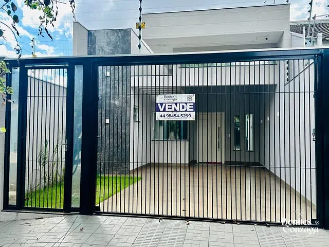 Casa 3 quartos e 2 banheiros, à venda, no bairro Jardim Dias I em Maringá