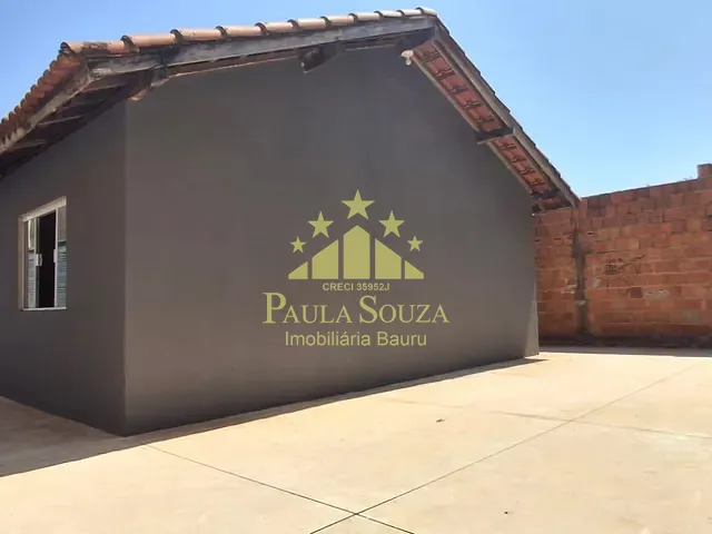 Casa 2 quartos e 1 banheiro, à venda, no bairro Residencial Nova Bauru em Bauru