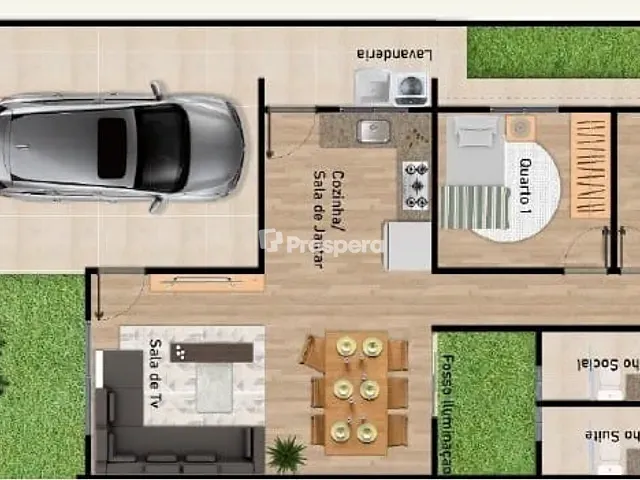 Casa com 180m² 3 quartos e 2 banheiros, à venda, no bairro Vila Jayara em Anápolis