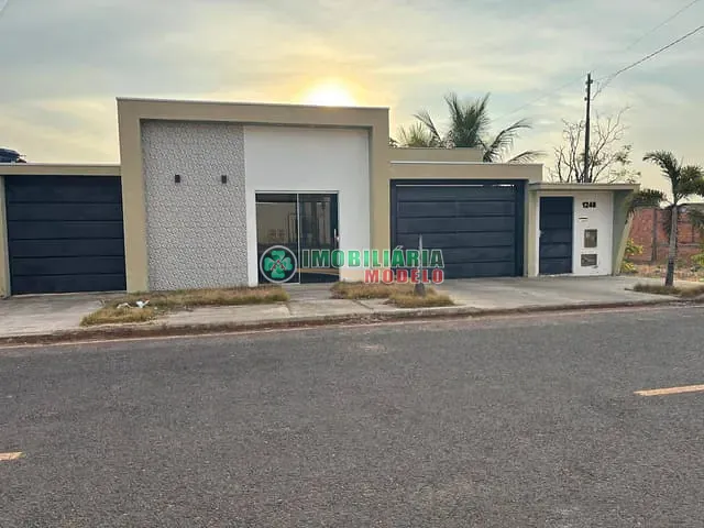 Casa 3 quartos e 1 banheiro, à venda, no bairro morada do sol em Canarana