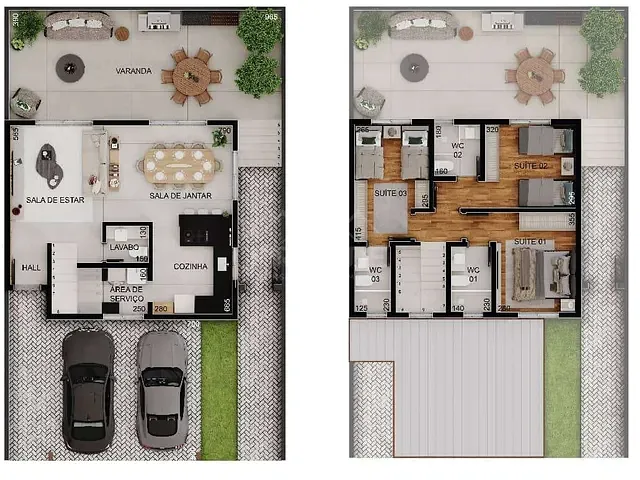 Casa 3 quartos e 1 banheiro, à venda, no bairro Residencial Morumbí em Poços de Caldas