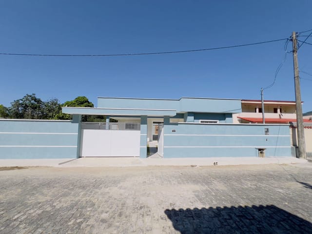 Foto do Casa - Casa Nova com 3 Quartos, Suíte, Piscina e Excelente Localização Próxima a Comércio, Centro, Guapimirim, RJ | Sansil Imóveis