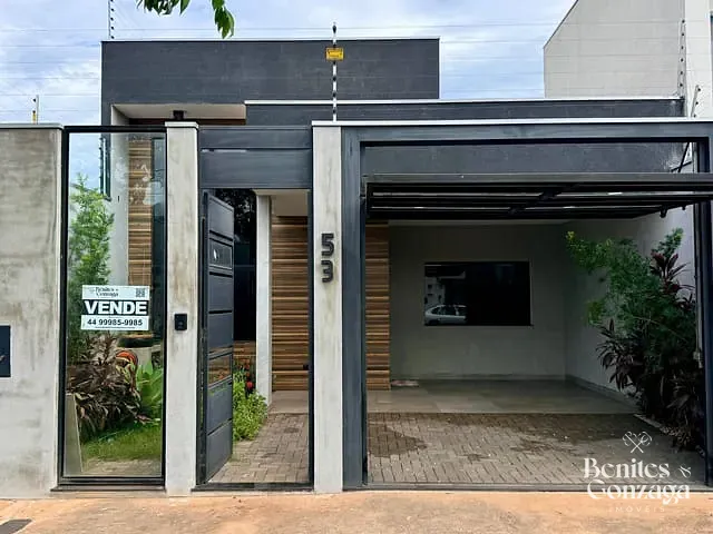 Casa com 155m² 3 quartos e 2 banheiros, à venda, no bairro Jardim Espanha em Maringá